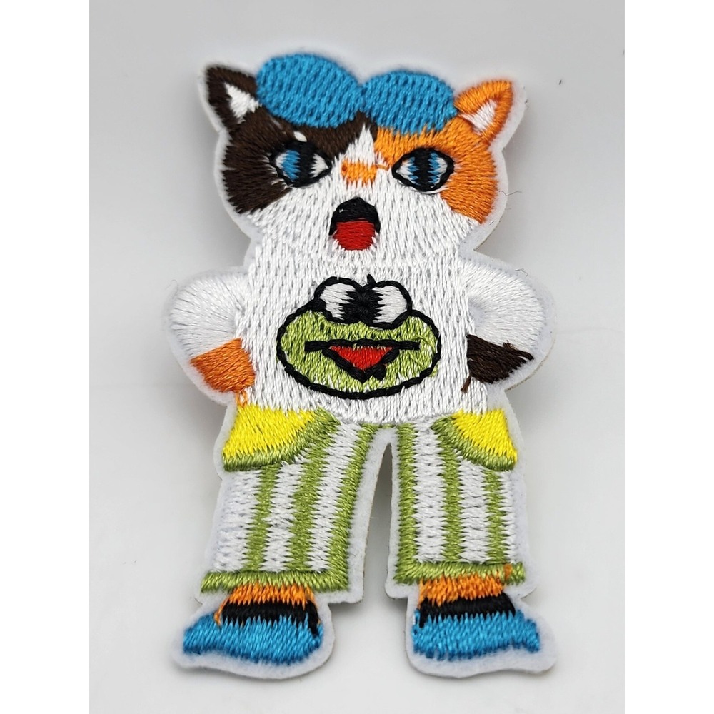 ANIME CAT PATCH‎ EMBROIDERED